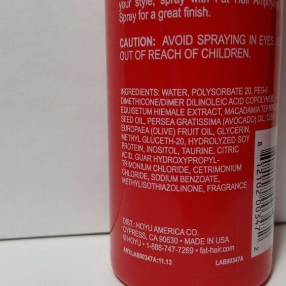 Samy Fat Hair Amplifying Blow Dry Spray 3 Bottles - Picture 8 of 9